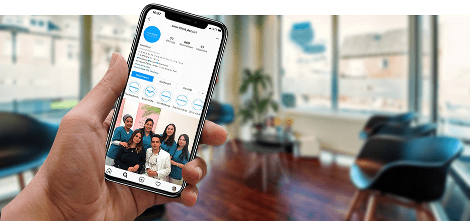 SmartDent auf Instagram folgen