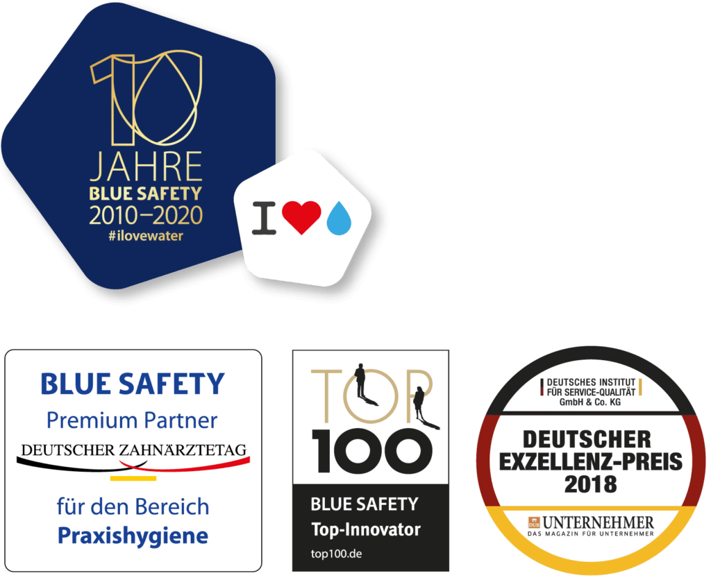 BLUE SAFETY - Der Goldstandard der Wasserhygiene Awards